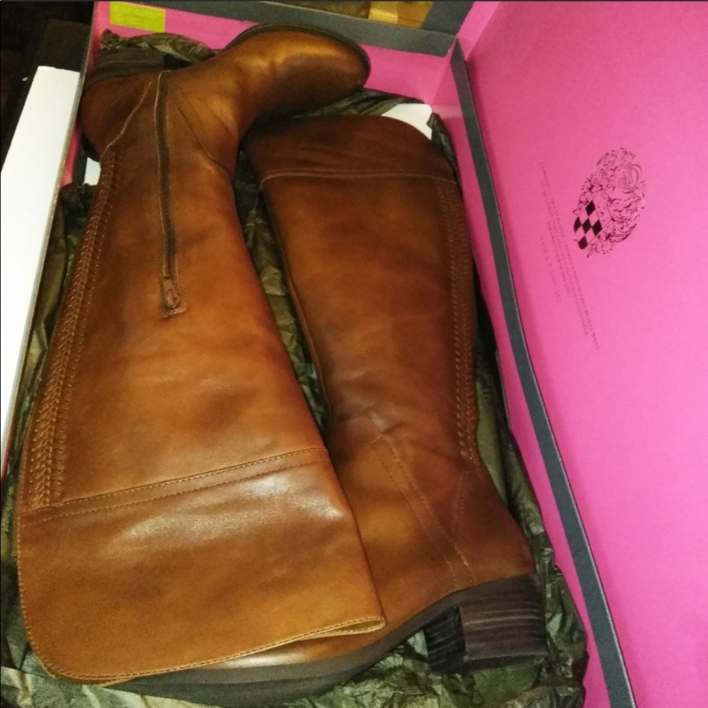 Vince Camuto over the knee leather boots